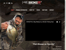 Tablet Screenshot of fishskinner.com